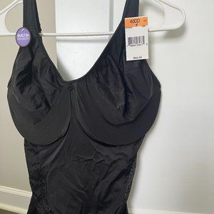 Bali Women’s Shapewear Firm Control Body Shaper with Built-in Minimizer Bra 40DD